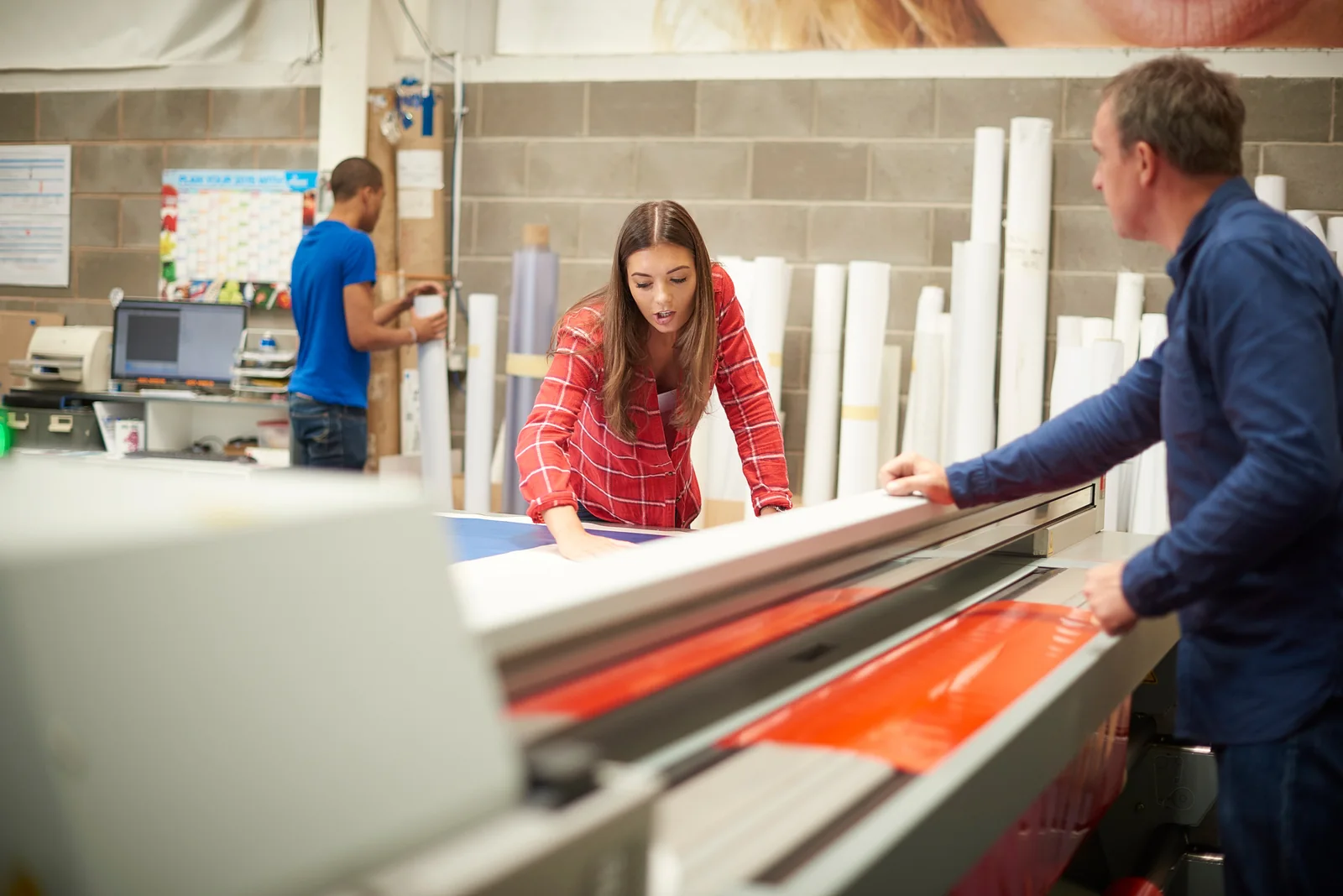 Digitaldruck und Werbematerialien