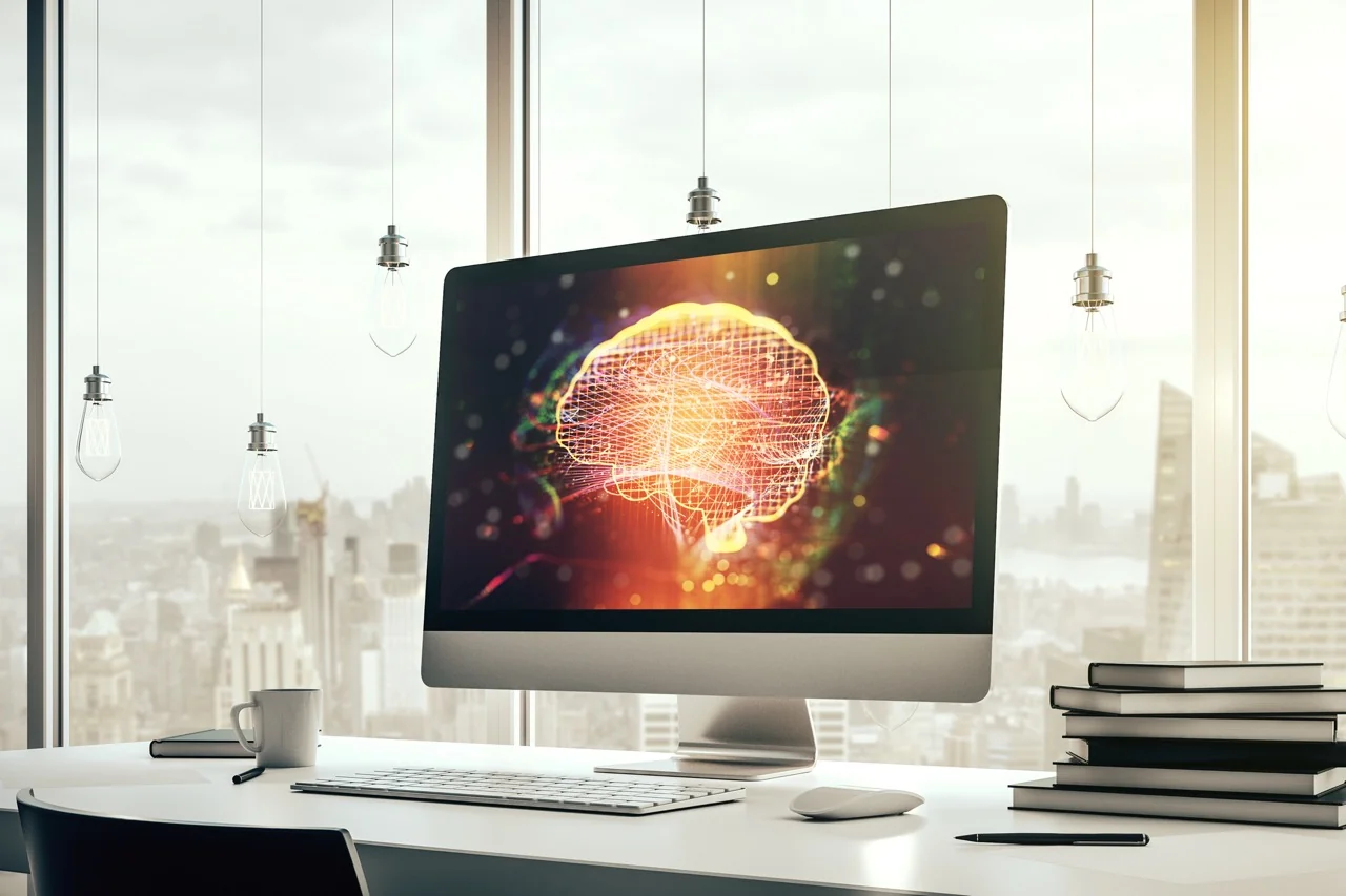 artificial intelligence computer screen